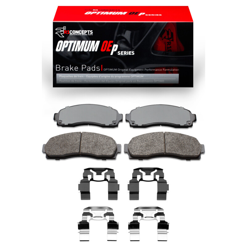 Ford Explorer Sport Brake Pads - Front - R1 Concepts - Optimum OE - `01-`02